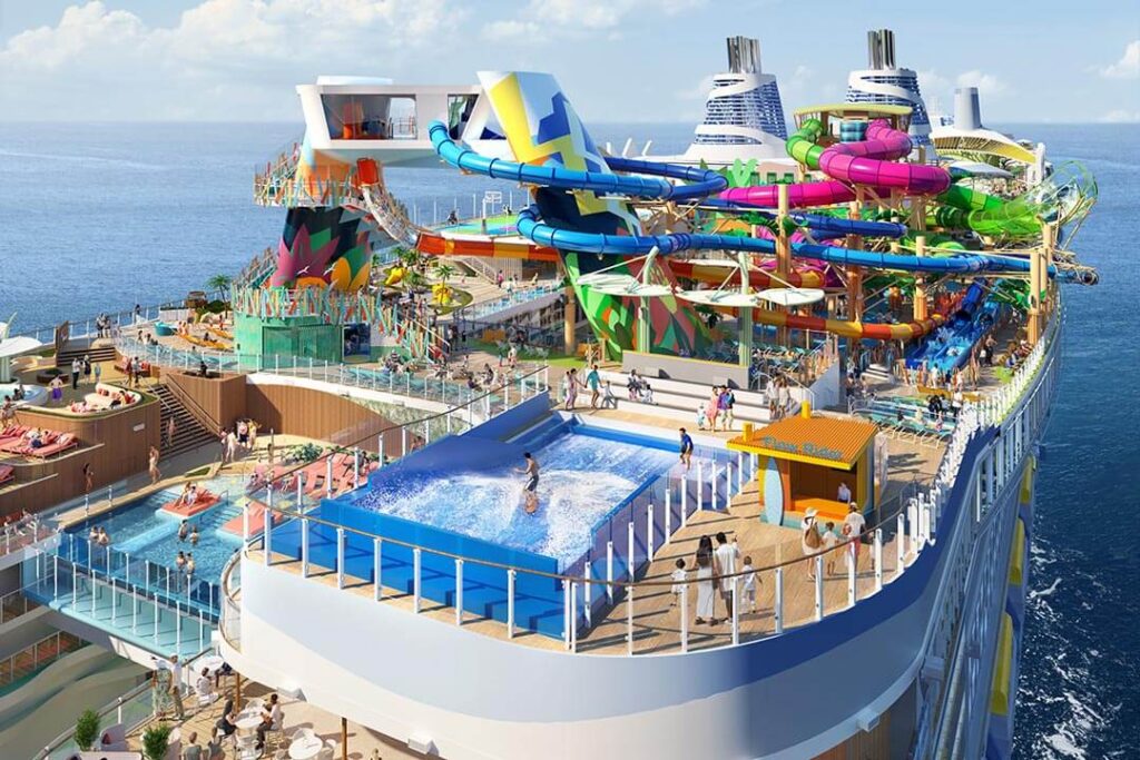 flowrider icon of the seas