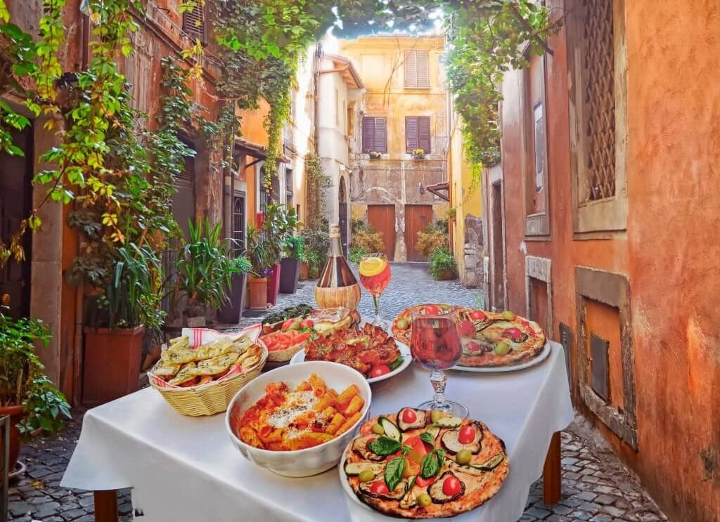 Tasty and authentic Italian food